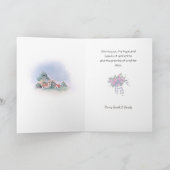 ヴィンテージハッピーイースターウィッシュwithラム&バンニー シーズンカード (内部)