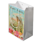 ヴィンテージハッピーイースターエンジェルラム ミディアムペーパーバッグ (裏面アングル)