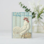 ヴィンテージハッピーイースターチキン ポストカード (スタンド正面)