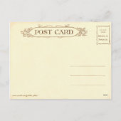 ヴィンテージハッピーイースターチックス シーズンポストカード (裏面)