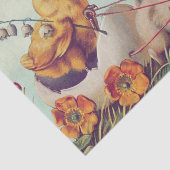 ヴィンテージハッピーイースターバニーズ&チキン 薄葉紙 (詳細)