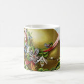 ヴィンテージハッピーイースターバニーラビッツイースターエッグス コーヒーマグカップ (中央)