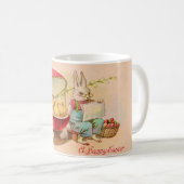 ヴィンテージハッピーイースターマグ コーヒーマグカップ (正面右)