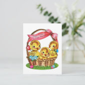 ヴィンテージハッピーイースターリトルフレンドチックス シーズンポストカード (スタンド正面)