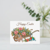 ヴィンテージハッピーイースター ポストカード (スタンド正面)
