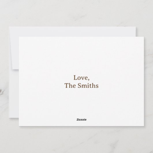 ヴィンテージハッピークリスマスかわいい猫のクリスマス シーズンカード (裏面)