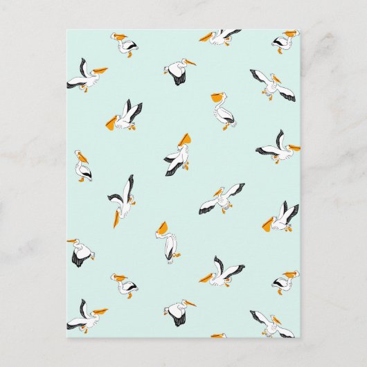 ヴィンテージハッピーサマーシーバード シーズンポストカード (正面)