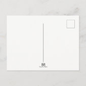 ヴィンテージハッピーサンクスギビング小麦トウモロコシ シーズンポストカード (裏面)