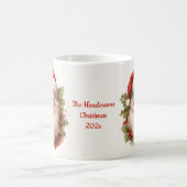 ヴィンテージハッピーサンタ コーヒーマグカップ (中央)