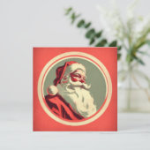 ヴィンテージハッピーサンタ シーズンカード (スタンド正面)