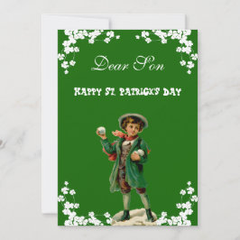 ヴィンテージハッピーセントパトリックの日子孫かわいい シーズンカード