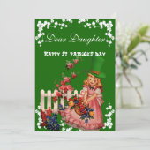 ヴィンテージハッピーセントパトリックスデイドーターフラワーズ シーズンカード (スタンド正面)