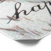 ヴィンテージハッピーニューイヤーアートポスター ポスター (角)