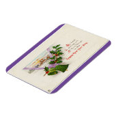 ヴィンテージハッピーニューイヤーフレキシブルマグネット マグネット (左側)