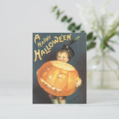 ヴィンテージハッピーハローウィンバイエレンクラッサドル ポストカード (スタンド正面)