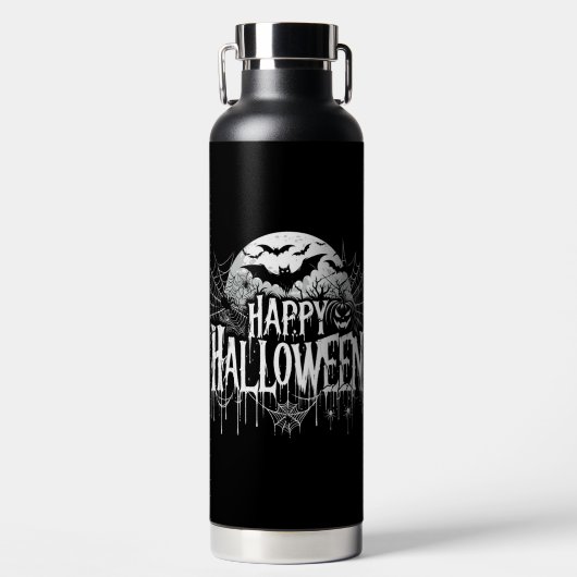 ヴィンテージハッピーハローウィン芸術 ウォーターボトル (正面)