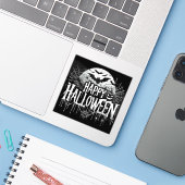 ヴィンテージハッピーハローウィン芸術 シール (ノートパソコンとiPhone)