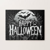 ヴィンテージハッピーハローウィン芸術 ジグソーパズル (横)
