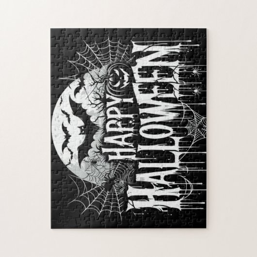 ヴィンテージハッピーハローウィン芸術 ジグソーパズル (縦)