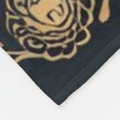 ヴィンテージハッピーハローウィン芸術 フリースブランケット (角)