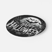 ヴィンテージハッピーハローウィン芸術 ペーパープレート (アングル)