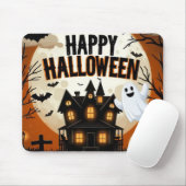 ヴィンテージハッピーハローウィン芸術 マウスパッド (マウス)