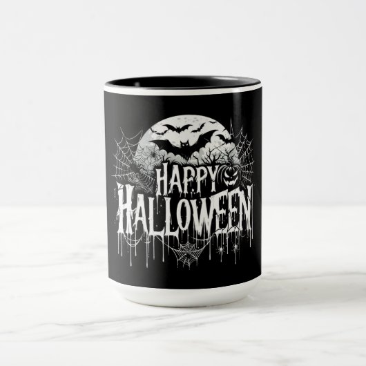 ヴィンテージハッピーハローウィン芸術 マグカップ (中央)