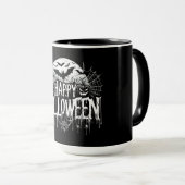 ヴィンテージハッピーハローウィン芸術 マグカップ (正面右)