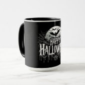 ヴィンテージハッピーハローウィン芸術 マグカップ (正面左)