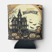 ヴィンテージハッピーハローウィン芸術 缶クーラー (裏面)
