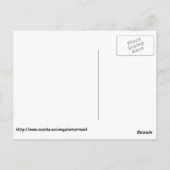 ヴィンテージハッピーバースデーはがき ポストカード (裏面)