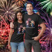 ヴィンテージハッピーバースデーアメリカ Tシャツ