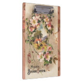 ヴィンテージハッピーバースデーカードアートワーク クリップボード (右)