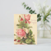 ヴィンテージハッピーバースデー ポストカード (スタンド正面)