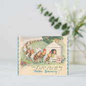 ヴィンテージハッピービー誕生日 シーズンカード (スタンド正面)