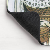 ヴィンテージハッピーファーザーズビクトリアンデイベビーバシネ マウスパッド (コーナー)