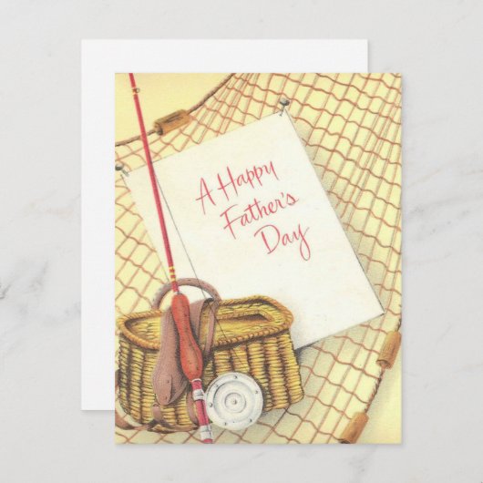 ヴィンテージハッピーファーズデー シーズンカード (正面/裏面)