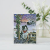 ヴィンテージハッピーホリデー シーズンポストカード (スタンド正面)