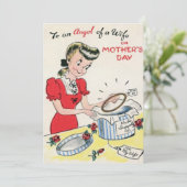 ヴィンテージハッピーマザーズデイマムエンジェルハロー シーズンカード (スタンド正面)