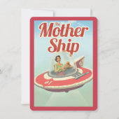 ヴィンテージハッピーマザーズ日MotherShipとCookie シーズンカード (正面)