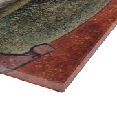 ヴィンテージハッピーマンカップ大コーヒー カッティングボード (角)