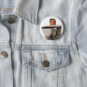 ヴィンテージハッピーマンカップ大コーヒー 缶バッジ (インサイチュ)