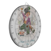 ヴィンテージハッピーSt patricks dayシャムロックシャンパーニュ ダーツボード (正面左)