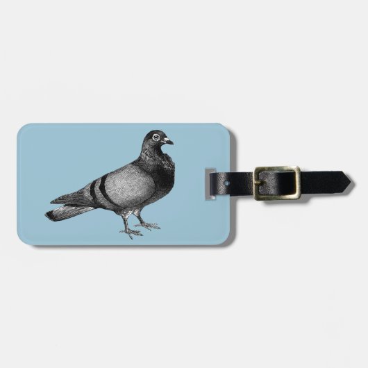 ヴィンテージハトギフト ラゲッジタグ (正面横)