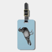 ヴィンテージハトギフト ラゲッジタグ (正面縦)