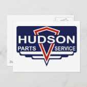 ヴィンテージハドソンパーツ記号 ポストカード (正面/裏面)