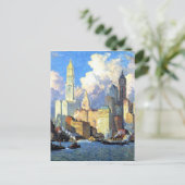 ヴィンテージハドソンリバーウォーターフロント ポストカード (スタンド正面)