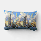 ヴィンテージハドソンリバーウォーターフロント ランバークッション (裏面)