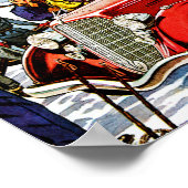 ヴィンテージハドソン自動車広告 ポスター (角)