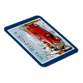 ヴィンテージハドソン自動車広告 マグネット (右側)